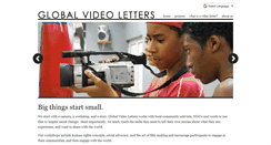 Desktop Screenshot of globalvideoletters.org